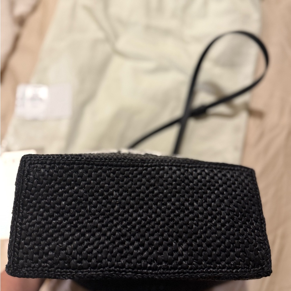 Loewe Black Woven Tote Bag - Picture 3 of 5